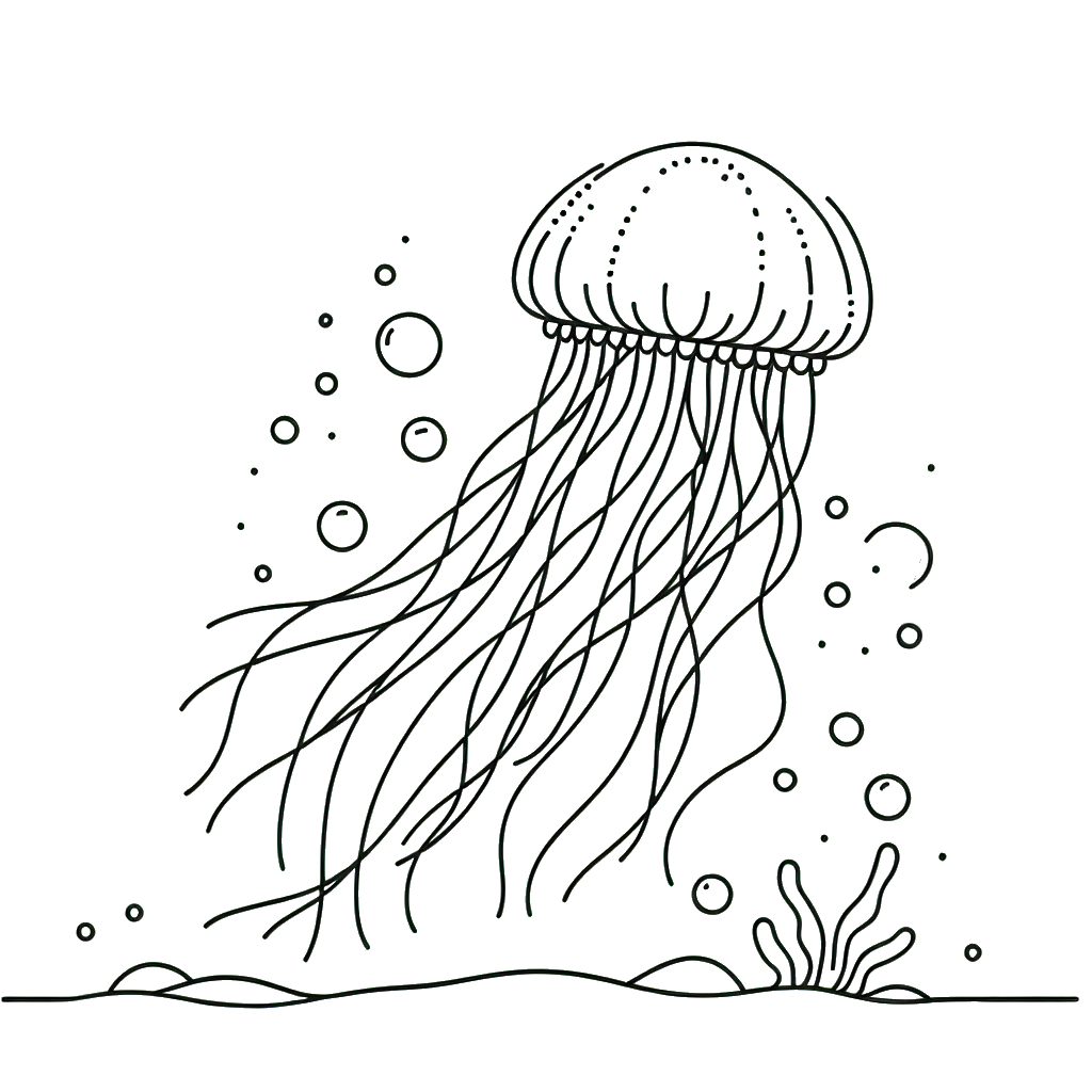 Floating Jellyfish