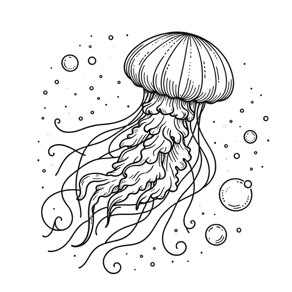 Floating Jellyfish