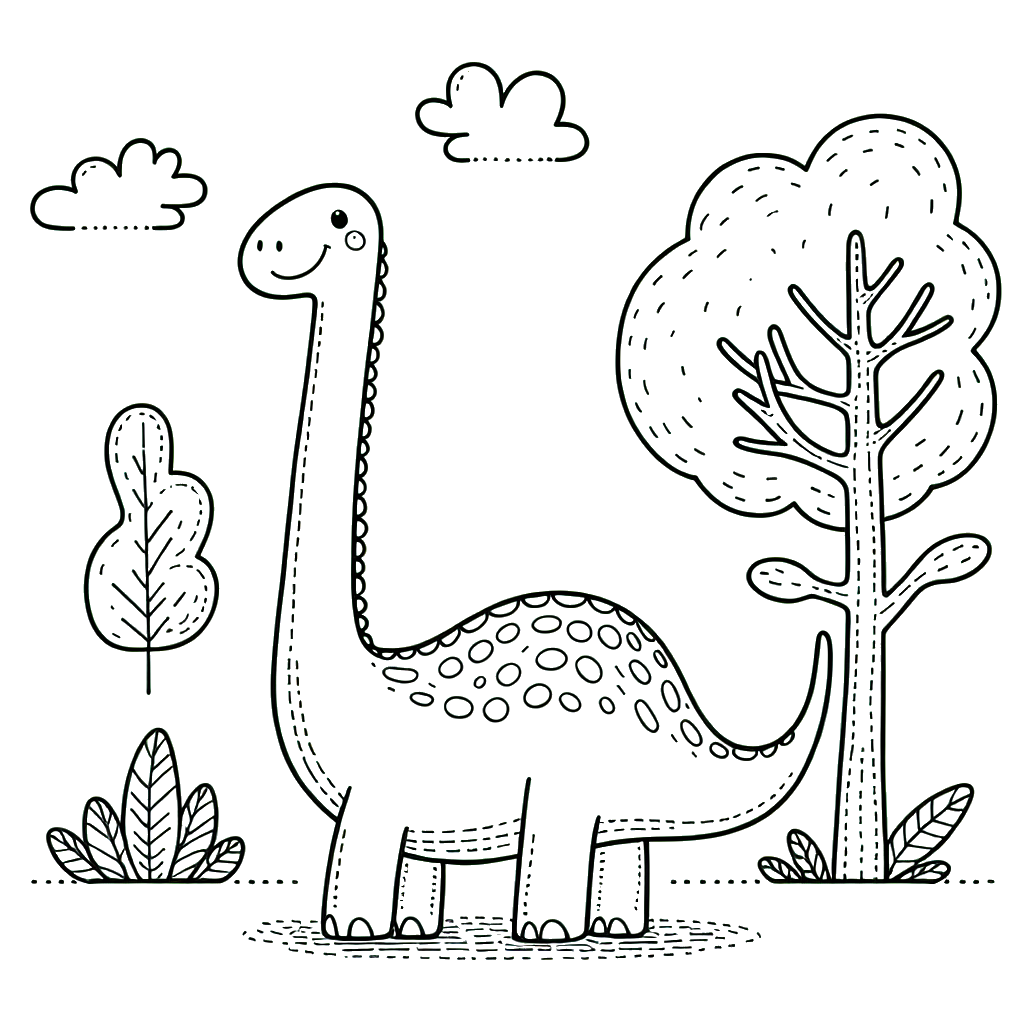 Friendly Brontosaurus